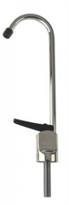 Goose Neck Black Lever Handle 296